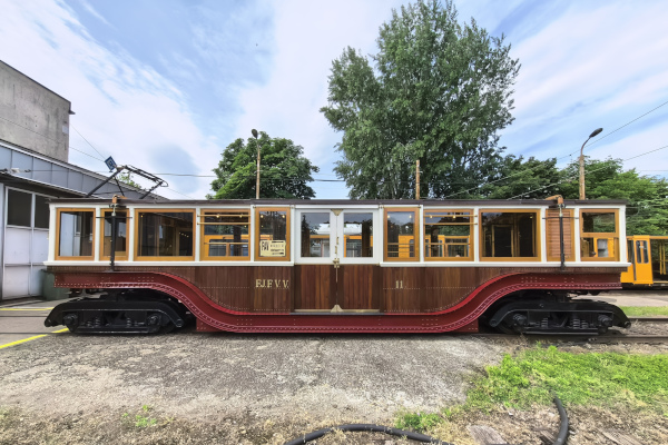 Budapest, MFAV, Schlick járművek, bélyegkép