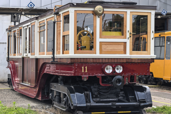 Budapest, MFAV, Schlick járművek, bélyegkép