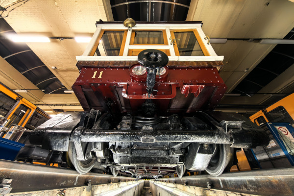 Budapest, MFAV, Schlick járművek, bélyegkép